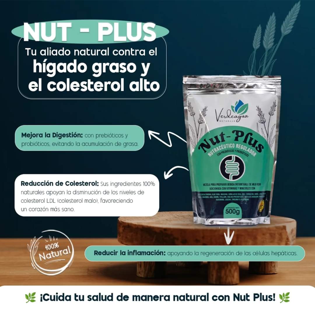 Nut Plus Fibra neutracéutica Semi-Efervescente x 500gr - Imagen 3
