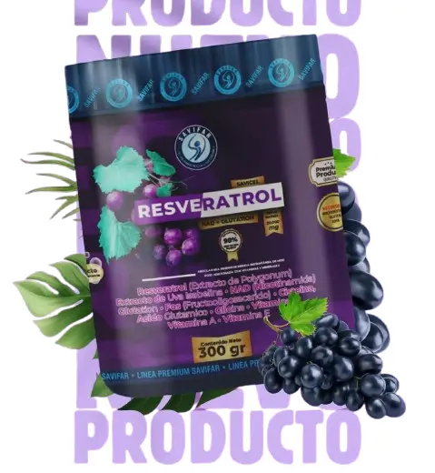 Resveratrol con NAD en polvo 300 gr