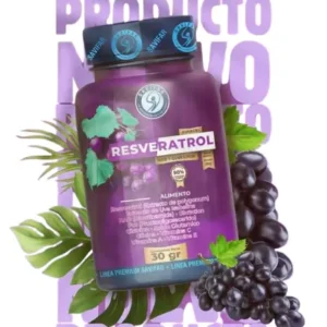 Resveratrol con NAD en capsula 60 gr